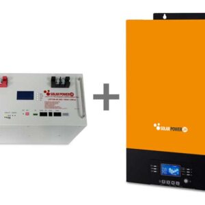SP24 Kit Inverter Primo VM III 5Kw 48Volt + Lithium Storage 4.8Kw (1 x SP24 LFP48V100AH)