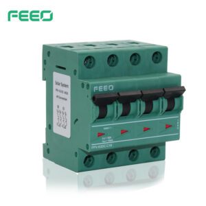 DC Thermal Magnet Direct Current FEEO FPV-63 4 Poles 16A Up to 1000VDC