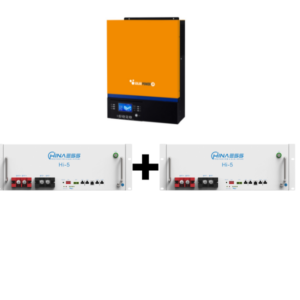 Kit SP24 Axpert VM III 5.0Kw 48V Off-Grid Inverter e 2 x HinaEss totali 10.12Kw accumulo