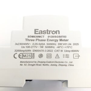 Eastron SDM630MCT Single Phase / Three Phase AC 400V Digital Modbus Counter - Image 3