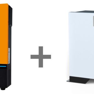 Kit SP24 Axpert Max 7.2Kw 48V Off-Grid Inverter and Battery LIO-II 4810