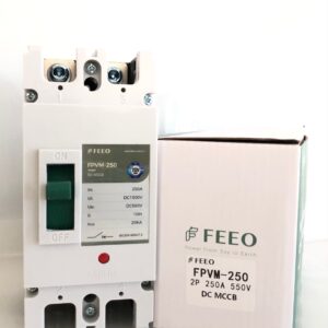 FEEO Solar DC MCCB Interruttore Magneto Termico Corrente Continua 250A 550V 2 poli - stacca batteria - Image 3