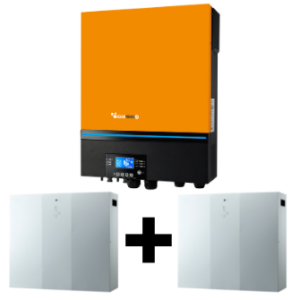 Kit SP24 Axpert Max 8Kw 48V Off-Grid Inverter and 2 x ESS II-4810 (10.2 Kw of Storage)