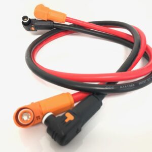 Cod. BI-2 Set Cavi Connettori Batteria Voltronic LIO II-4810 per parallelo Lunghezza 1 mt.