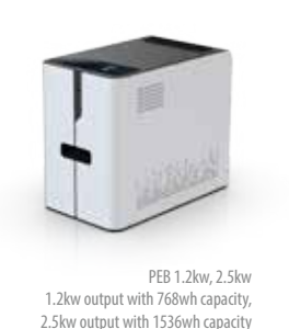 Voltronic PEB 2.5Kw Batteria Portatile con Inverter
