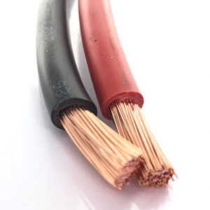 Cavo di collegamento per batterie FS17 450/750V da 5.7 mm (25mmq) 4AWG 120A colore Rosso e colore Nero - immagine 7