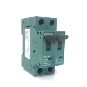 FEEO FPV-63 25A 2P (2 Pole) 550VDC DC Thermal Magnet Continuous Current - Image 3