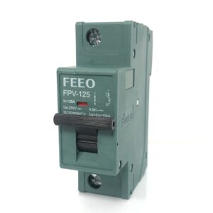 FEEO FPV-125 1P (1 Pole) 125A 250VDC DC Thermal Magnet Continuous Current