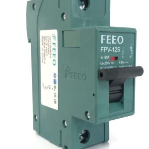 FEEO FPV-125 1P (1 Pole) 125A 250VDC DC Thermal Magnet Continuous Current - Image 6