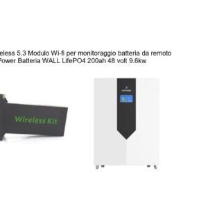 Kit wireless 5.3 Modulo/Antenna Wi-fi batteria UFO Power Wall per monitoraggio da remoto - immagine 3