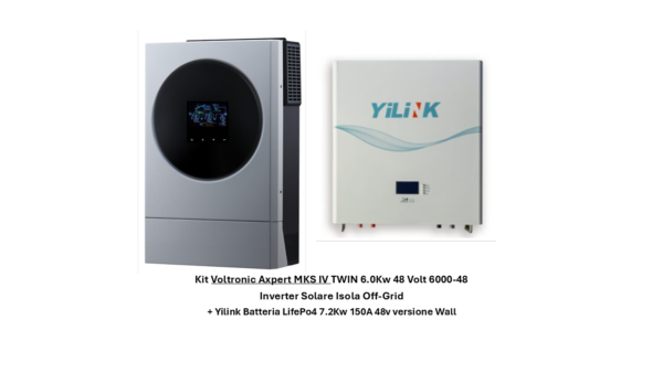 VL mks iv 6kw + Yilink 7,2 150 amp